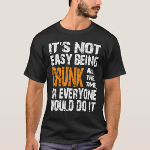 T-shirt St Patrick's Day Drunk Lucky Bartender All Time Dr