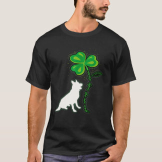 T-shirt St Patricks Day German Shepherd My Lucky Charm