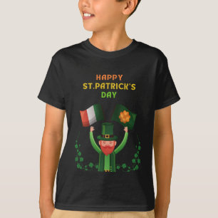 T-shirt St. Patricks Day Irlandais - Lucky Irish Shamrock