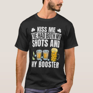 T-shirt St Patrick's Day Kiss Me Ive A Eu Mes Deux Chaussu