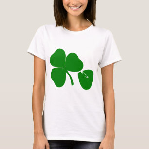 T-shirt St Patrick's Day Obtenez Lucky 3 et 1 feuille 4