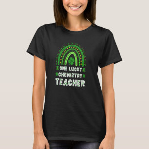 T-shirt St Patrick's Day One Lucky Chimie Enseignant Irela