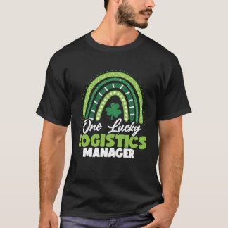 T-shirt St Patricks Day One Lucky Logistics Manager