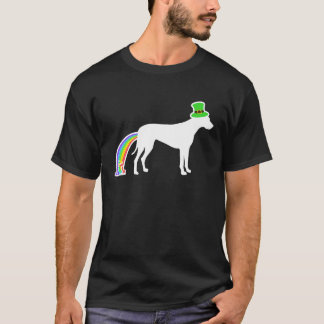 T-shirt St Patrick's Day Rainbow Dog Rhodesian Ridgeback