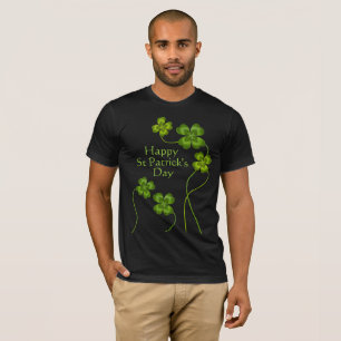 T-shirt St Patrick's Lucky Charm Shamrock Vintage mignon