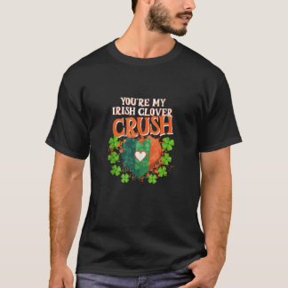 T-shirt St Pats Design Vous êtes mon Irlandais Clover Crus