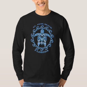 T-shirt St Pete Beach Florida Tribal Sea Turtle Été