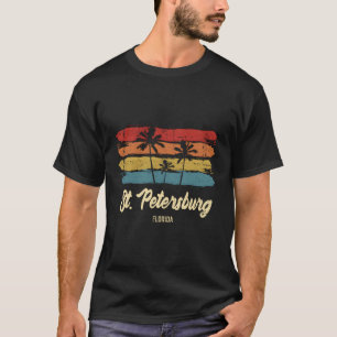 T-shirt St Petersburg Floride Palmiers Fl