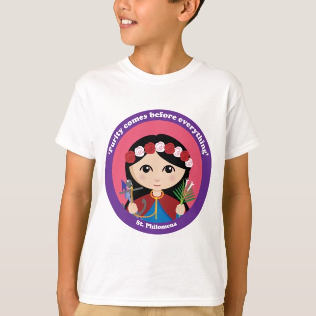 T-shirt St Philomena (Devant)