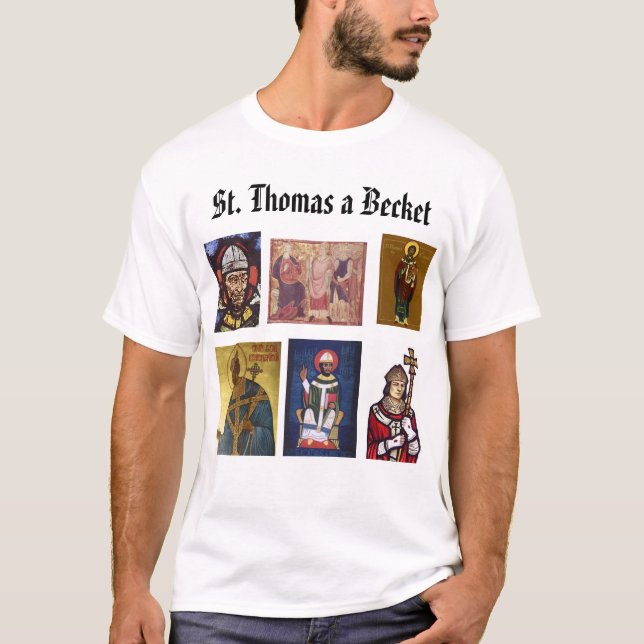 T-shirt St Thomas Becket, St Thomas Becket, St T… (Devant)