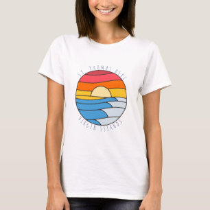 T-shirt St. Thomas USVI Vintage Beach Sunset