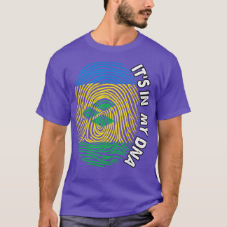 T-shirt St Vincent Et Les Grenadines C'Est Dans Mon ADN Sa