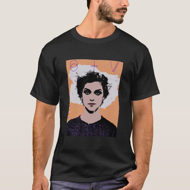 T-shirt St Vincent pop art Classique (Devant)