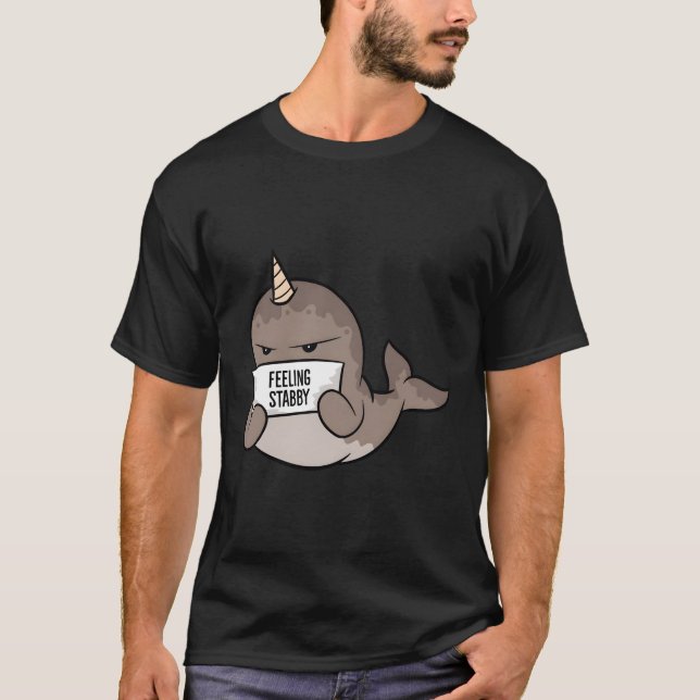 T-shirt Stabilisation du sentiment Narwhal (Devant)