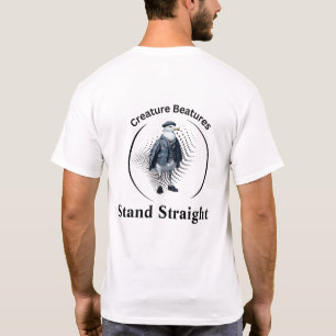 T-shirt Stabilisez la mouette droite en déguisement écossa