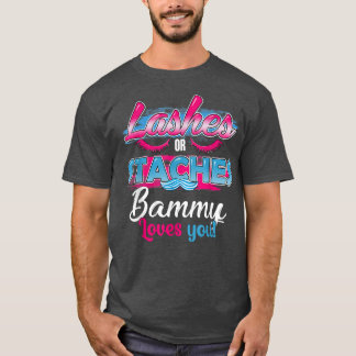 T-shirt Staches ou coups de fouet Bammy aime vous meilleur