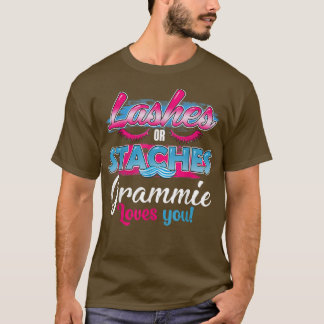 T-shirt Staches ou coups de fouet Grammie vous aime mieux