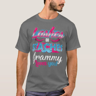 T-shirt Staches ou coups de fouet Grammy vous aime meilleu