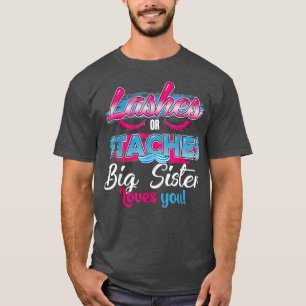 T-shirt Staches ou coups de fouet Grosse soeur t'aime Meil