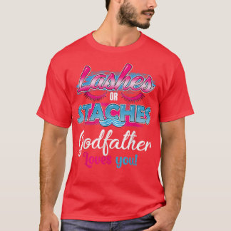 T-shirt Staches ou coups de fouet Parrain vous aime mieux