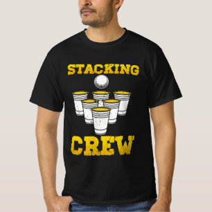 T-shirt Stacking Sport Stacking Coupes d'équipage Speed St