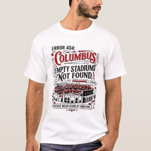 T-shirt Stade comble à Columbus Ohio