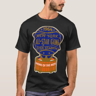 T-shirt Stade de Shea dans les années 60 de New York Baseb