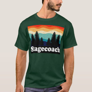 T-shirt Stagecoach Colorado Retro