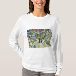 T-shirt Stairway at Auvers 1890 par Vincent van Gogh
