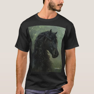 T-shirt Stallion friésienne