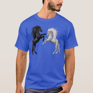 T-shirt Stallions de chevaux sauvages