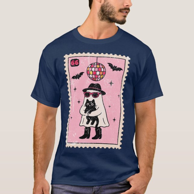 T-shirt Stamp Disco Ghost (Devant)
