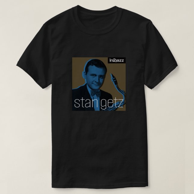 T-shirt Stan Getz - In2 Jazz Essential (Design devant)