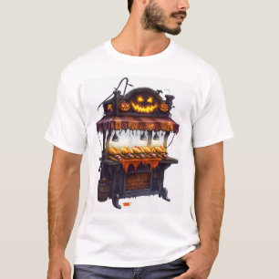 T-shirt Stand de hot-dog hanté