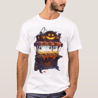 T-shirt Stand de hot-dog hanté