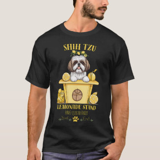 T-shirt Stand de limonade de chien esthétique Coquette pat