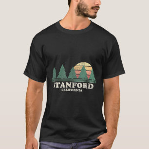 T-shirt Stanford Ca Vintage Tee Rétro Design 70s
