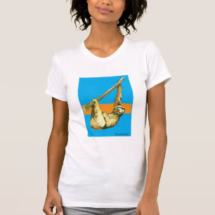 T-shirt Stanley la paresse - bleu léger