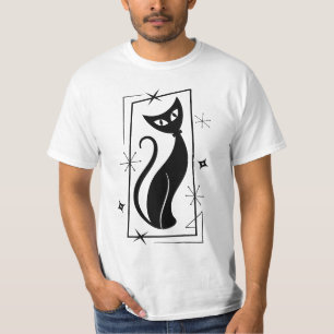 T-shirt Star atomique Cool Cat MidCentury Moderne MOD MCM
