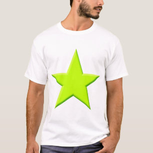 T-shirt Star - Chartreuse