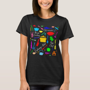 T-shirt Star Chef drôle, élégant, unique, personnalisable