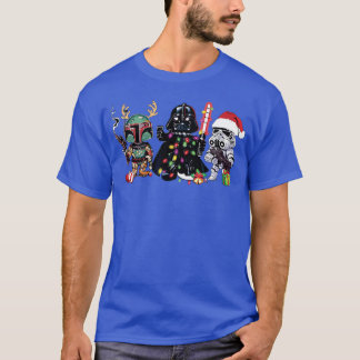 T-shirt Star Wars Dark Side Christmas Darth Vader Holidayr