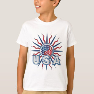 T-shirt Starburst Yin Yang