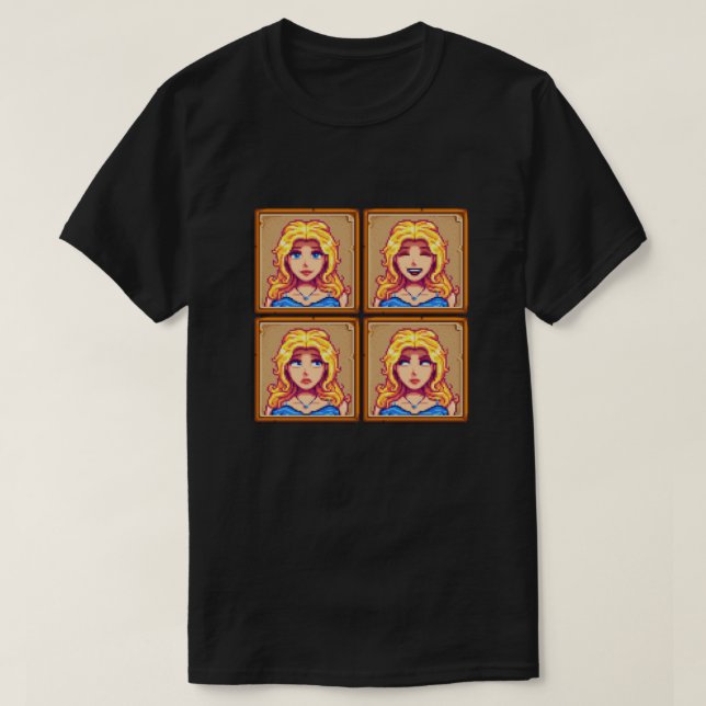 T-shirt Stardew Valley - Haley Classic (Design devant)