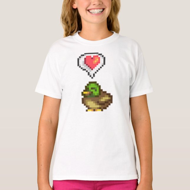 T-shirt Stardew Valley Joyeux canard (Devant)