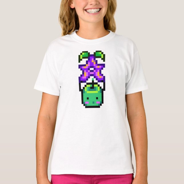 T-shirt Stardew Valley - Junimo avec Stardrop (Devant)