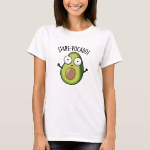 T-shirt Stare-vocado Funny Puns Avocado