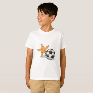 T-shirt Starfish and Soccer Ball