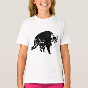 T-shirt Starglow Tabby Peek