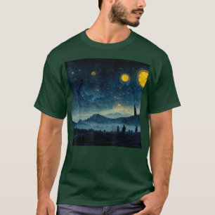 T-shirt Starry Night Caspar David Friedrich